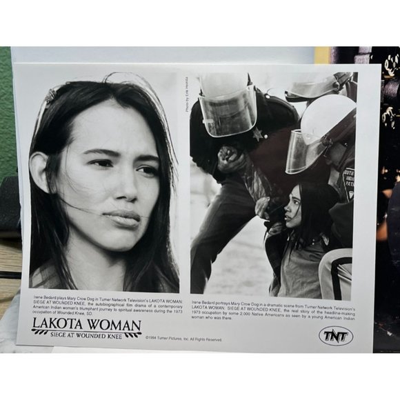 TNT Movie Press Kit Lakota Woman 94 Irene Bedard August Schellenberg Dean Norris - Picture 4 of 11